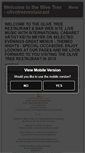 Mobile Screenshot of olivetreerestaurant.org